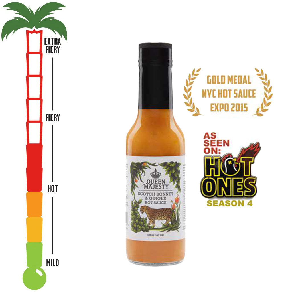 QUEEN MAJESTY SCOTCH BONNET & GINGER ΚΑΥΤΕΡΗ ΣΑΛΤΣΑ