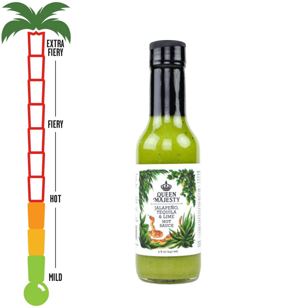 Queen Majesty Tequila Lime & Jalapeño Hot Sauce – 320g | Καυτερή Σάλτσα