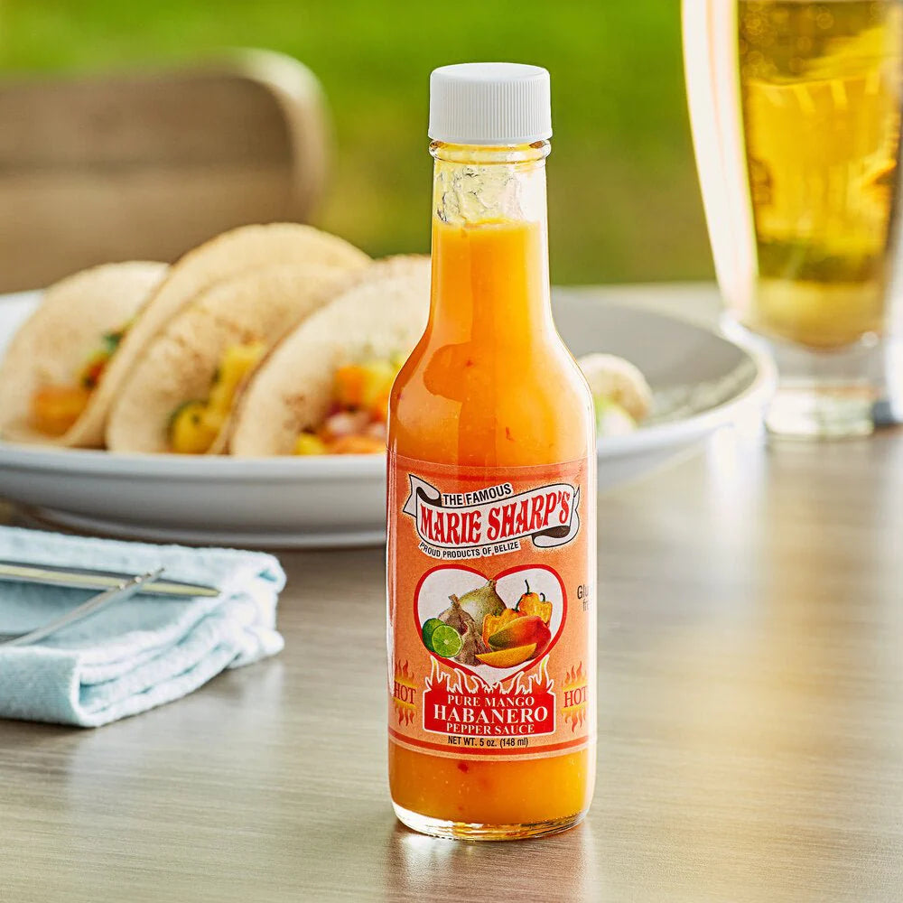 Marie Sharp's Mango Habanero Hot Sauce | Σάλτσα Μάνγκο Habanero της Marie Sharp