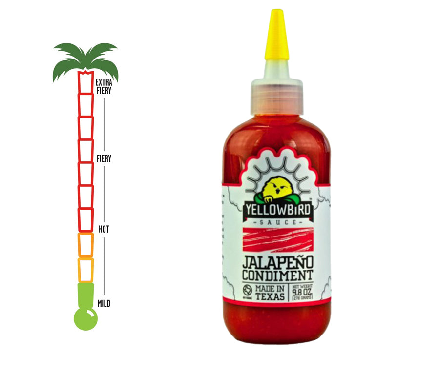 Yellowbird Jalapeño Condiment Hot Sauce – 323g | Καυτερή Σάλτσα Jalapeño