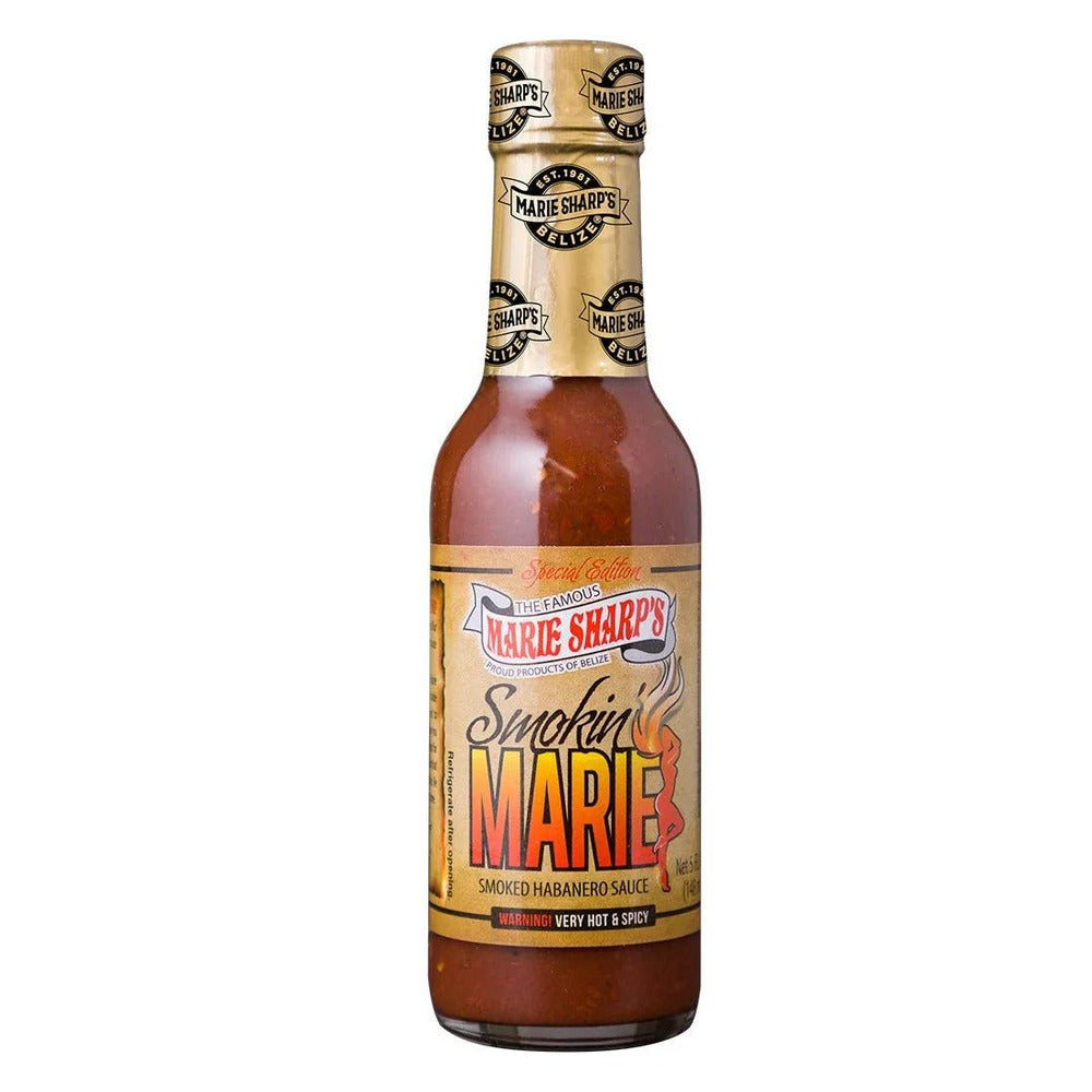 Marie Sharp's Smokin' Marie Habanero Hot Sauce | Καπνιστή Καυτερή Σάλτσα