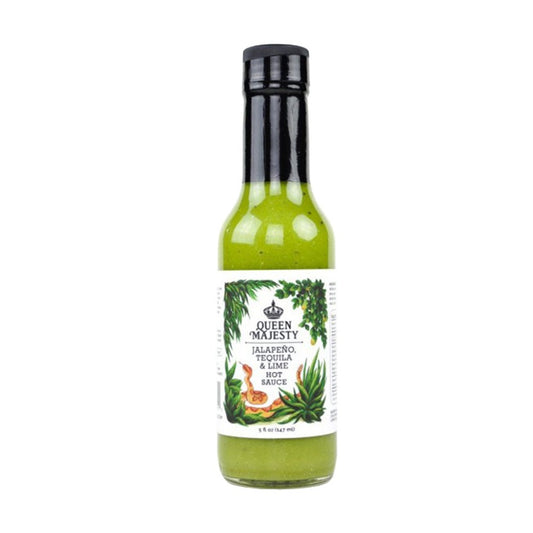 Queen Majesty Tequila Lime & Jalapeño Hot Sauce – 320g | Καυτερή Σάλτσα