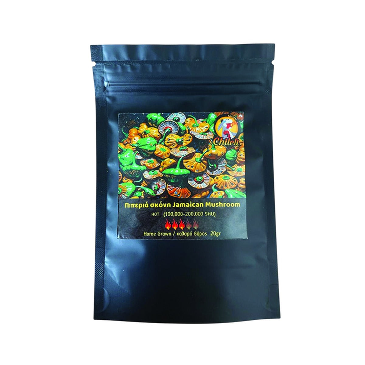 Chileli Πιπεριά Σκόνη Jamaican Mushroom – Καυτερή Σκόνη Τσίλι 20g