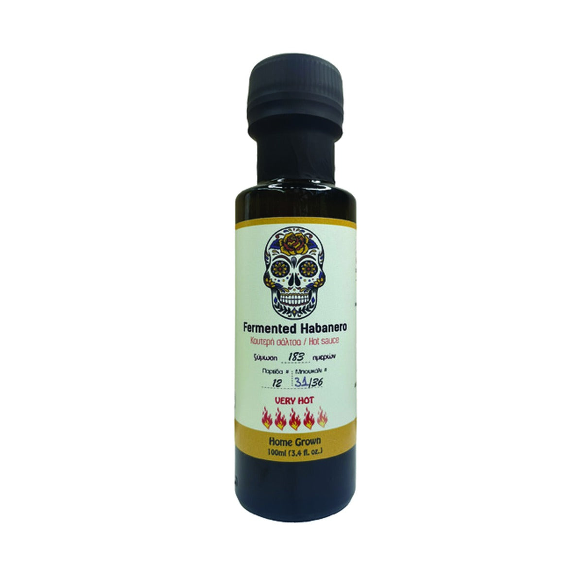 Chileli Fermented Habanero – Καυτερή Σάλτσα Ζύμωσης 100ml