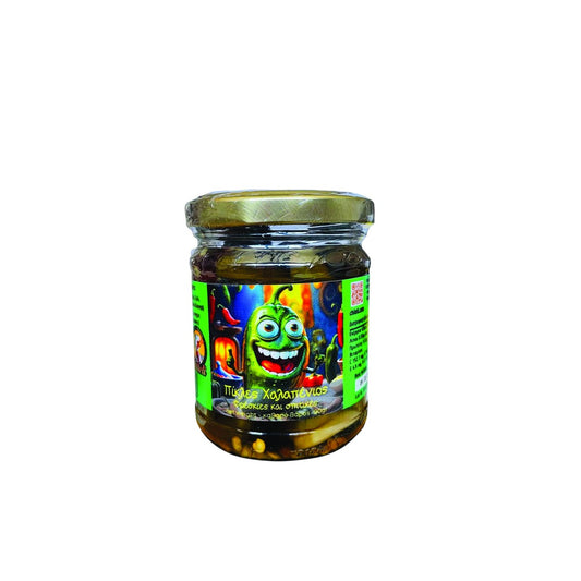 Chileli Jalapeño Pickles – Τουρσί Χαλαπένιο 90g